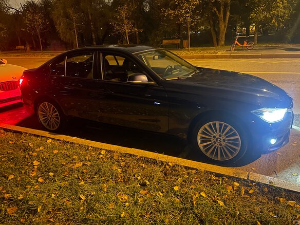 2017 BMW 3 серии 320i xDrive VI (F3x) Рестайлинг, синий - вид 5
