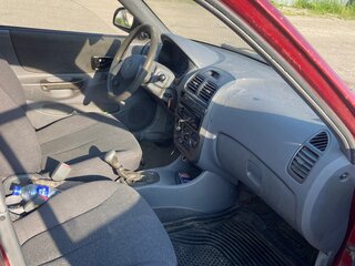 2004 Hyundai Accent ТагАЗ II, красный, 169999 рублей, вид 5