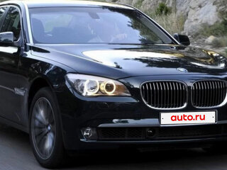 2010 BMW 7 серии 750i xDrive V (F01/F02/F04), чёрный, 1050000 рублей, вид 2