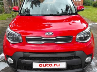 2018 Kia Soul II Рестайлинг, красный, 1540000 рублей, вид 1
