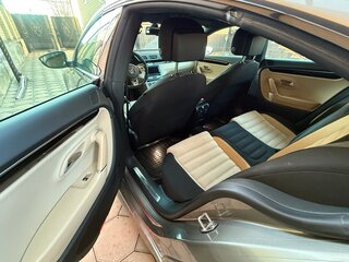 2013 Volkswagen Passat CC I Рестайлинг, бежевый, 1310000 рублей, вид 4