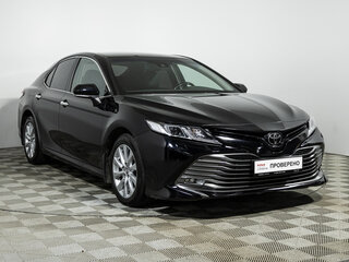 2019 Toyota Camry VIII (XV70), чёрный, 1999585 рублей, вид 3