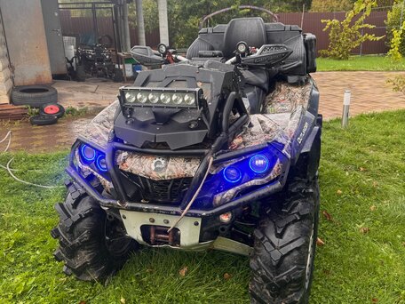 2014 BRP Can-Am Outlander X MR 1000R, серый, 800000 рублей, вид 1