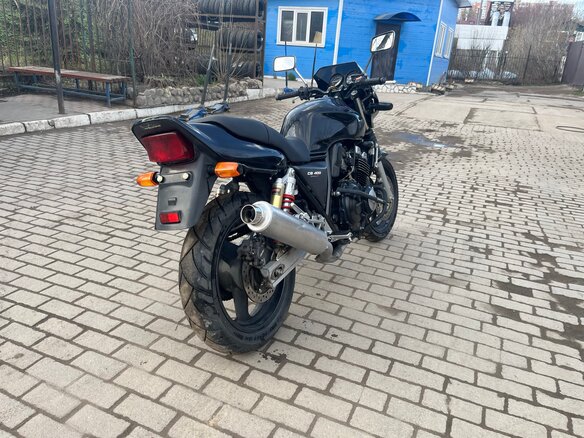 1995 Honda CB 400 Super Four, чёрный, 290000 рублей - вид 5