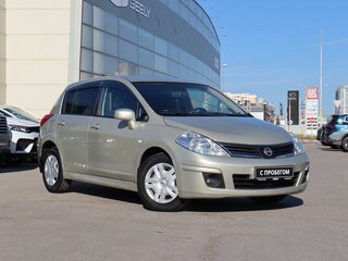 2011 Nissan Tiida I Рестайлинг, бежевый, 720000 рублей, вид 3