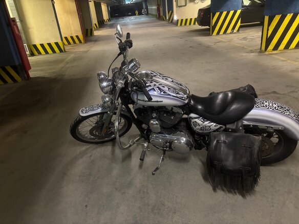 2005 Harley-Davidson Sportster 1200, белый, 700000 рублей - вид 5
