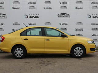 2017 Skoda Rapid I, жёлтый, 1220000 рублей, вид 4