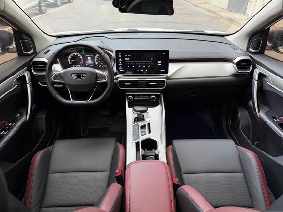 2021 Geely Binyue I Рестайлинг, белый, 1227000 рублей - вид 12