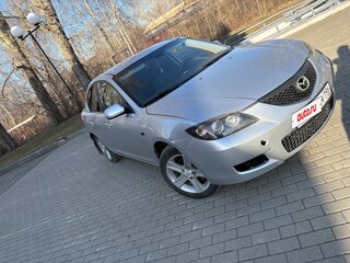 2006 Mazda 3 I (BK) Рестайлинг, серебристый, 450000 рублей, вид 4