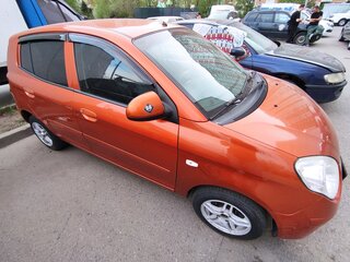 2009 Kia Picanto I Рестайлинг, оранжевый, 360000 рублей, вид 4