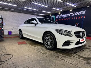 2018 Mercedes-Benz C-Класс 180 IV (W205) Рестайлинг, белый, 3450000 рублей, вид 3