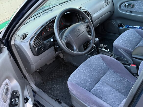 2007 Kia Spectra I Рестайлинг 2, синий, 455000 рублей - вид 9