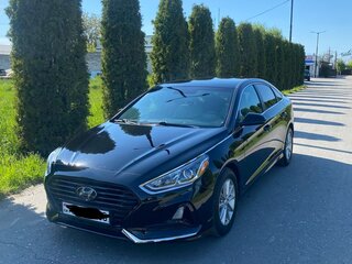 2018 Hyundai Sonata VII (LF) Рестайлинг, чёрный, 990000 рублей, вид 1