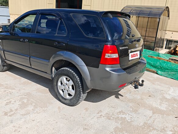 2007 Kia Sorento I Рестайлинг, чёрный - вид 7