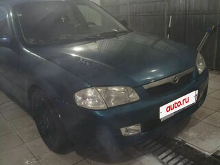 1999 Mazda 323 VI (BJ), зелёный, 130000 рублей, вид 1