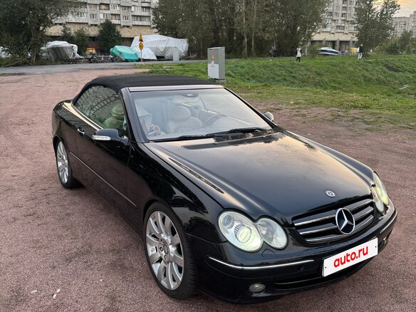 2005 Mercedes-Benz CLK-Класс 320 II (W209), чёрный, 990000 рублей - вид 5