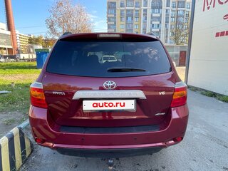 2007 Toyota Highlander II (XU40), красный, 1290000 рублей, вид 5