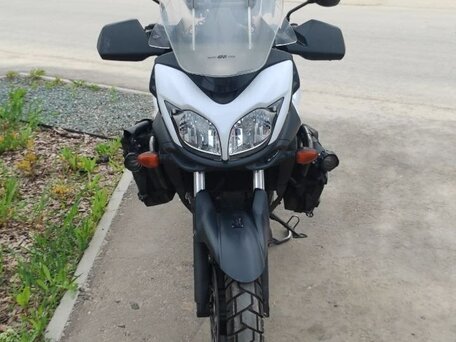 2013 Suzuki V-Strom DL 650, белый, 510000 рублей, вид 3