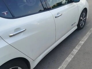 2019 Nissan Leaf II (ZE1), белый, 1750000 рублей, вид 2