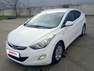 2012 Hyundai Elantra V (MD), белый, 750000 рублей, вид 1