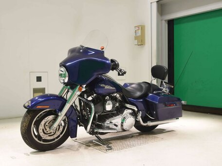 2007 Harley-Davidson Street Glide, синий, 825000 рублей, вид 4