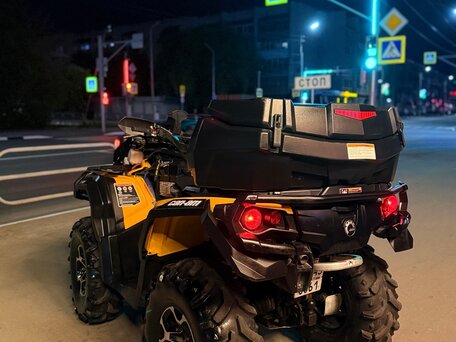 2011 BRP Can-Am Outlander 1000R, жёлтый, 1480000 рублей, вид 5
