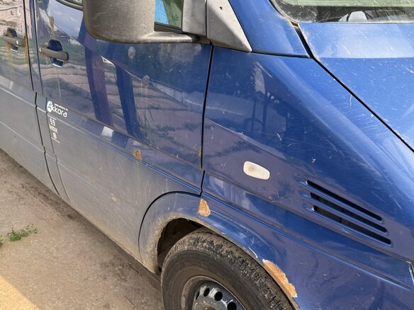 2014 Mercedes-Benz Sprinter Classic, синий, 1200000 рублей - вид 7