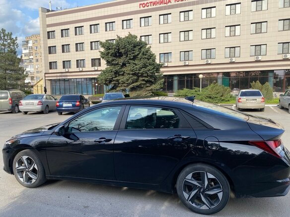 2023 Hyundai Elantra VII (CN7), чёрный, 2250000 рублей - вид 10
