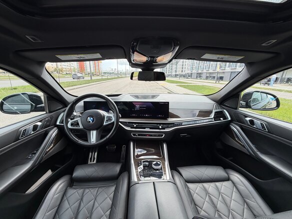 2023 BMW X6 40i III (G06) Рестайлинг, чёрный, 6400000 рублей - вид 25