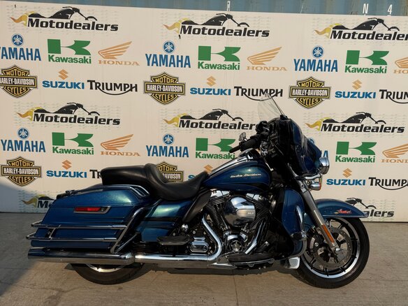 2015 Harley-Davidson Electra Glide, синий, 850000 рублей - вид 4