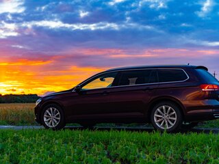 2015 Volkswagen Passat B8, красный, 1570000 рублей, вид 5