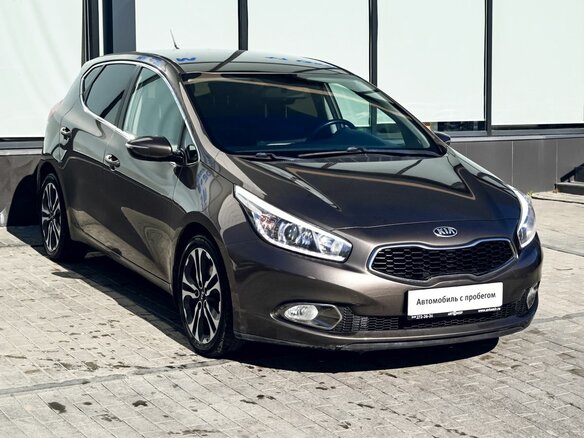 2014 Kia Ceed II, коричневый, 1259000 рублей - вид 6