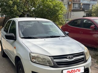 2015 Lada (ВАЗ) Granta I, белый, 360000 рублей, вид 2