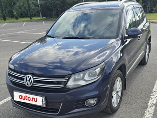 2013 Volkswagen Tiguan I Рестайлинг, синий, 1130000 рублей, вид 1