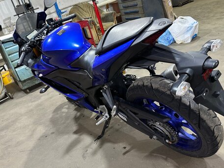 2019 Yamaha YZF-R25, синий, 470000 рублей, вид 3