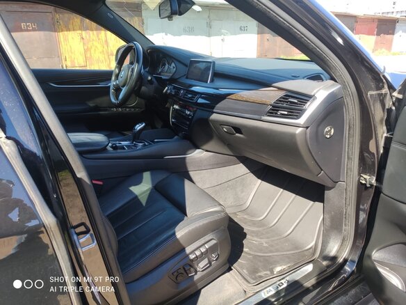 2016 BMW X6 M50d II (F16), чёрный, 3950000 рублей - вид 7