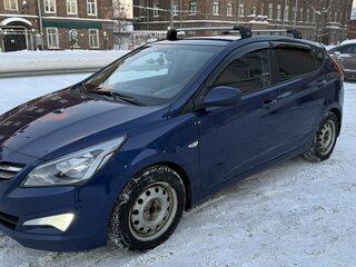 2015 Hyundai Solaris I Рестайлинг, синий, 700000 рублей, вид 2
