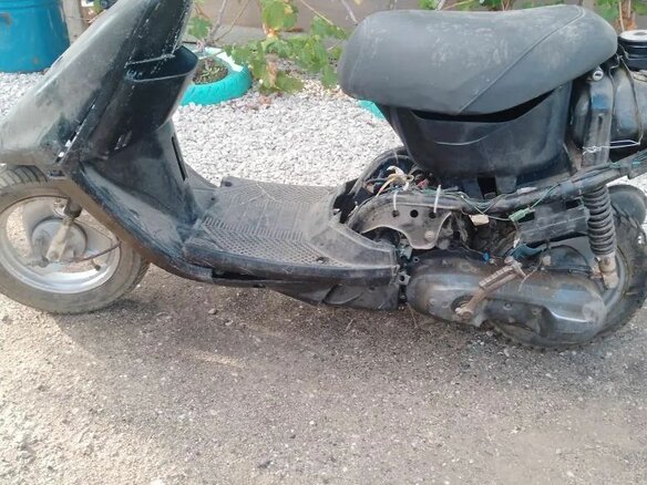 1999 Yamaha Jog, чёрный - вид 4