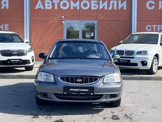2002 Hyundai Accent II, серый, 215000 рублей, вид 2