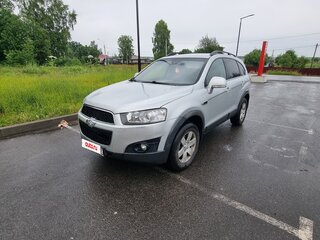 2012 Chevrolet Captiva I Рестайлинг, серебристый, 1020000 рублей, вид 1
