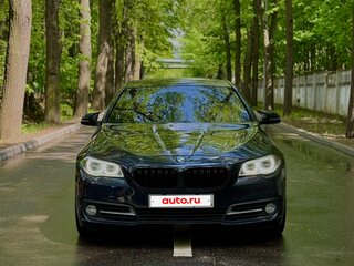 2013 BMW 5 серии 535i xDrive VI (F10/F11/F07) Рестайлинг, синий, 2000000 рублей, вид 2