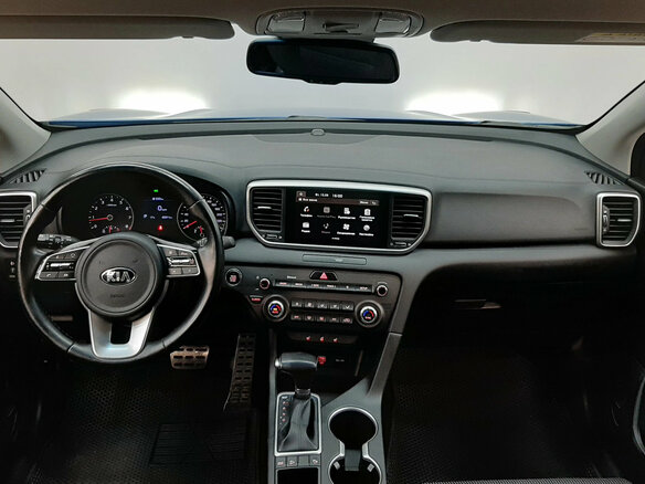 2021 Kia Sportage IV Рестайлинг, синий, 2419000 рублей - вид 8