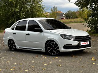 2019 Lada (ВАЗ) Granta I Рестайлинг, белый, 580000 рублей, вид 2