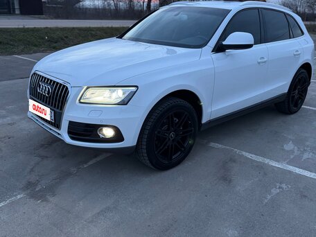 2013 Audi Q5 I (8R) Рестайлинг, белый, 1800000 рублей, вид 1