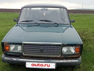 2007 Lada (ВАЗ) 2107, зелёный, 95000 рублей, вид 2