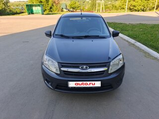 2018 Lada (ВАЗ) Granta I Рестайлинг, серый, 550000 рублей, вид 2