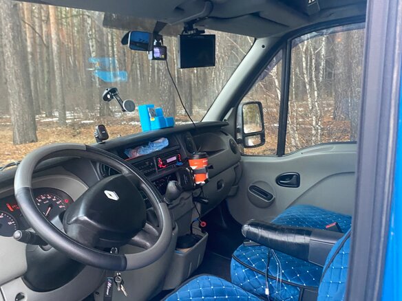 2007 Renault Master, синий, 1300000 рублей - вид 7
