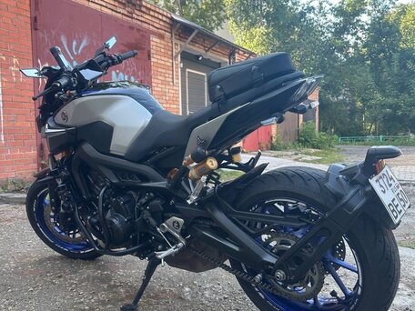 2019 Yamaha MT-09 (FZ-09), синий, 970000 рублей, вид 4