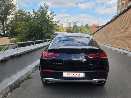2020 Mercedes-Benz GLE Coupe 350 d II (C167), чёрный, вид 4