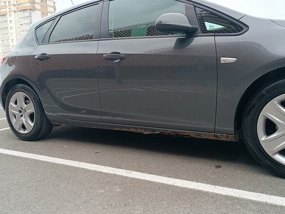 2011 Opel Astra J, серый, 605000 рублей - вид 6